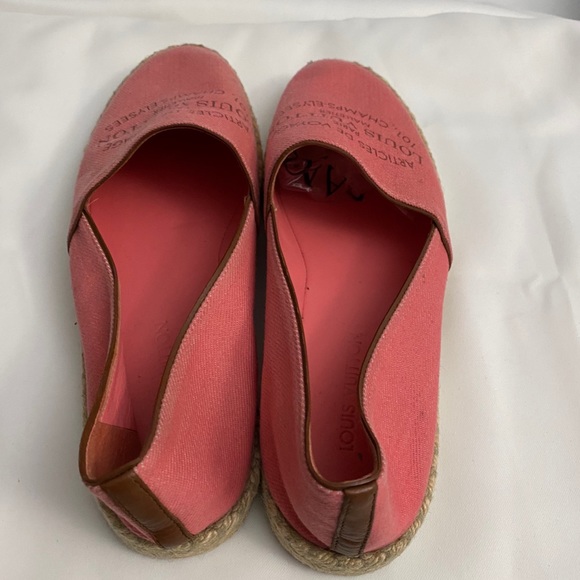 Authentic Louis Vuitton pink espadrilles - Picture 5 of 8